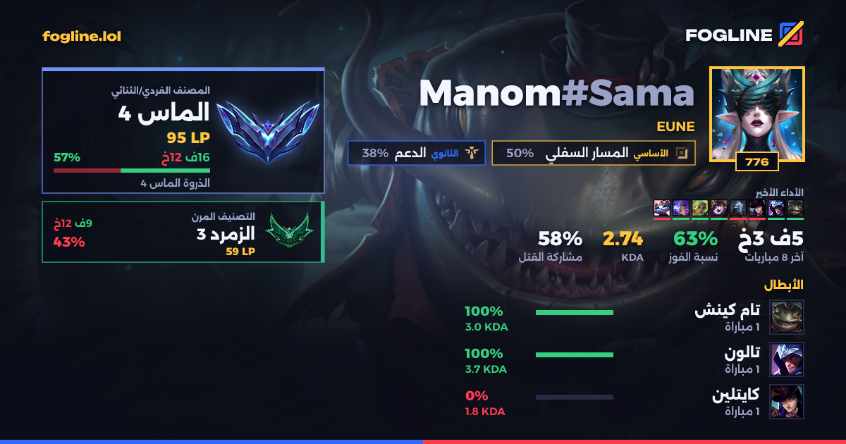 بطاقة المشاركة