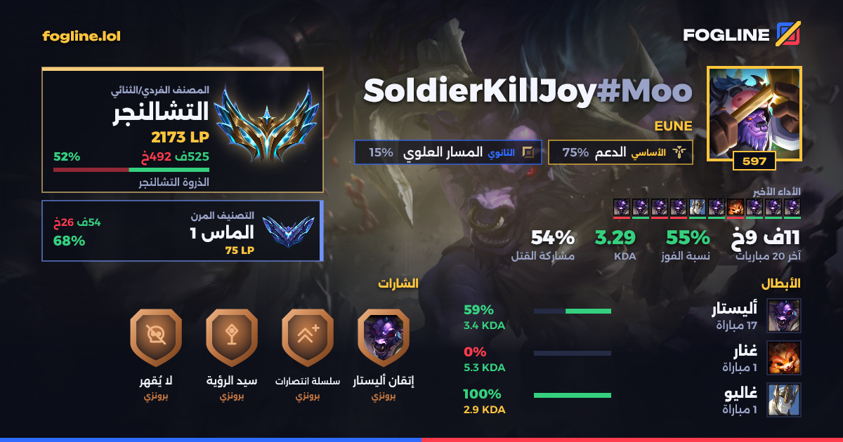بطاقة المشاركة