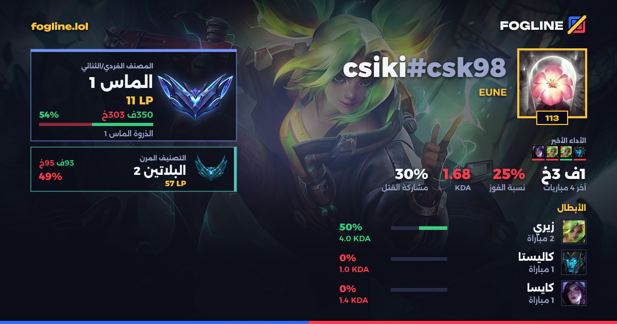 بطاقة المشاركة