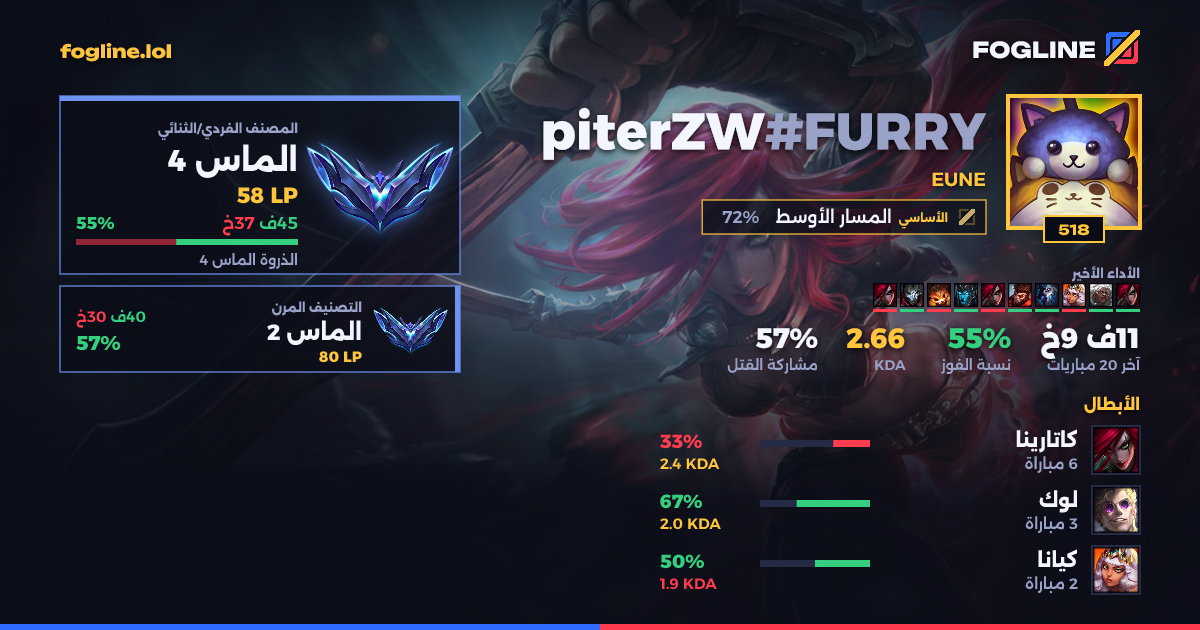 بطاقة المشاركة