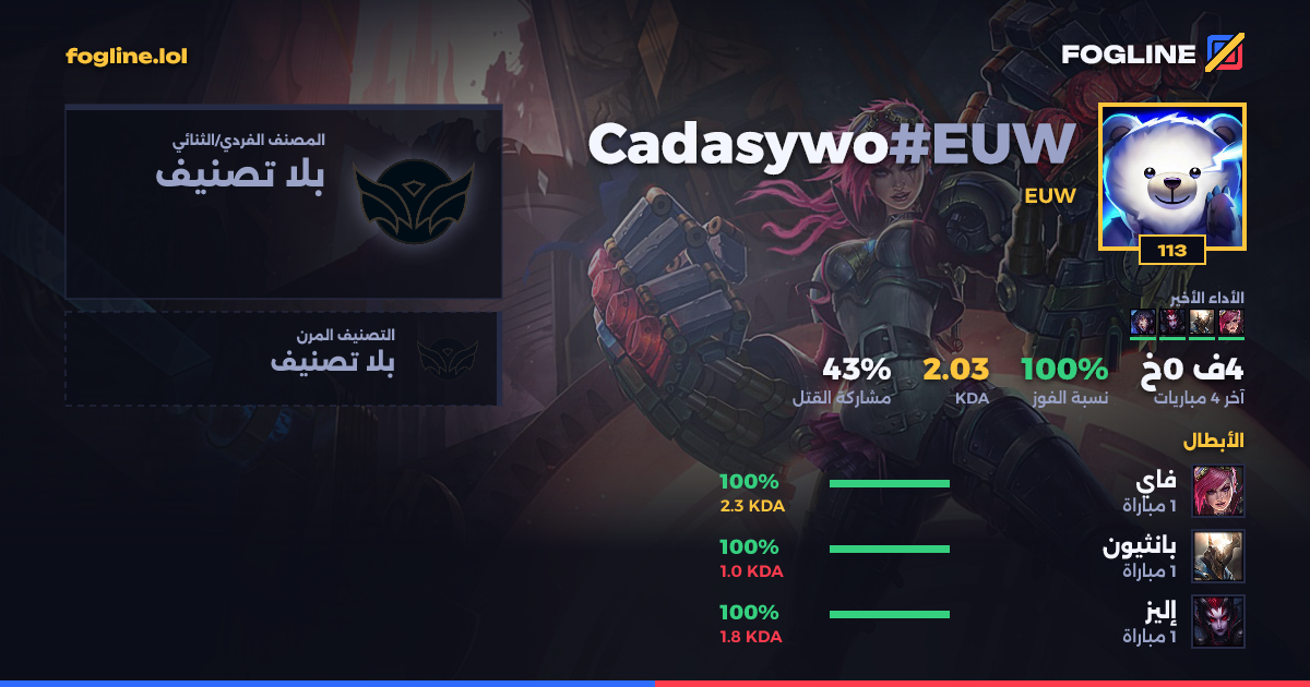بطاقة المشاركة