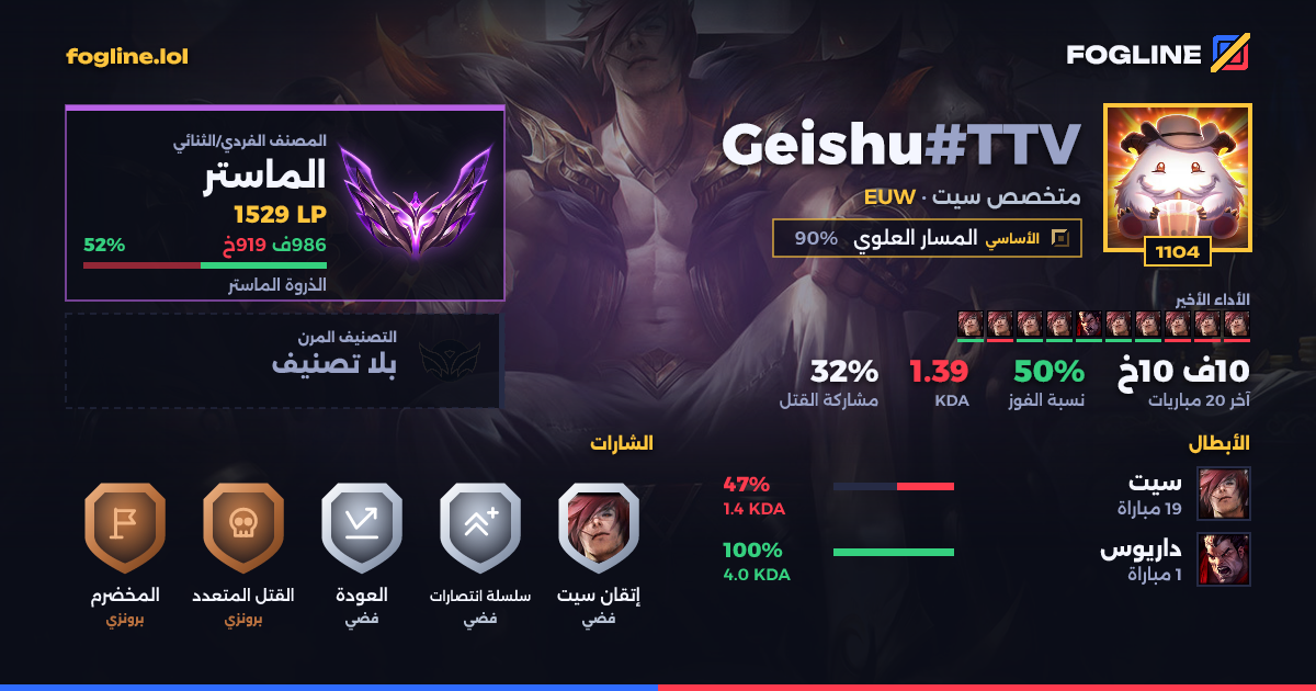 بطاقة المشاركة