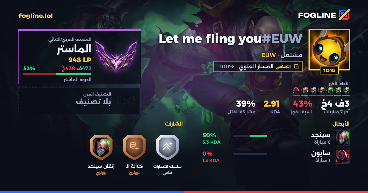 بطاقة المشاركة