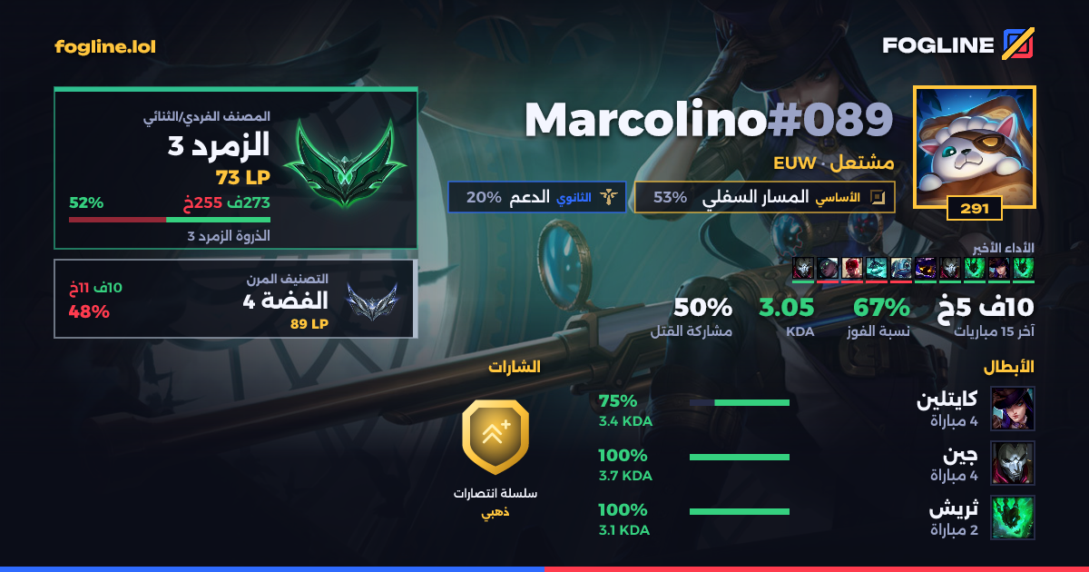 بطاقة المشاركة
