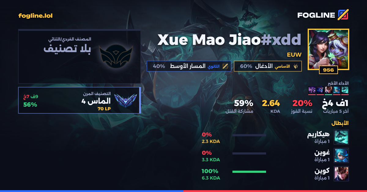 بطاقة المشاركة