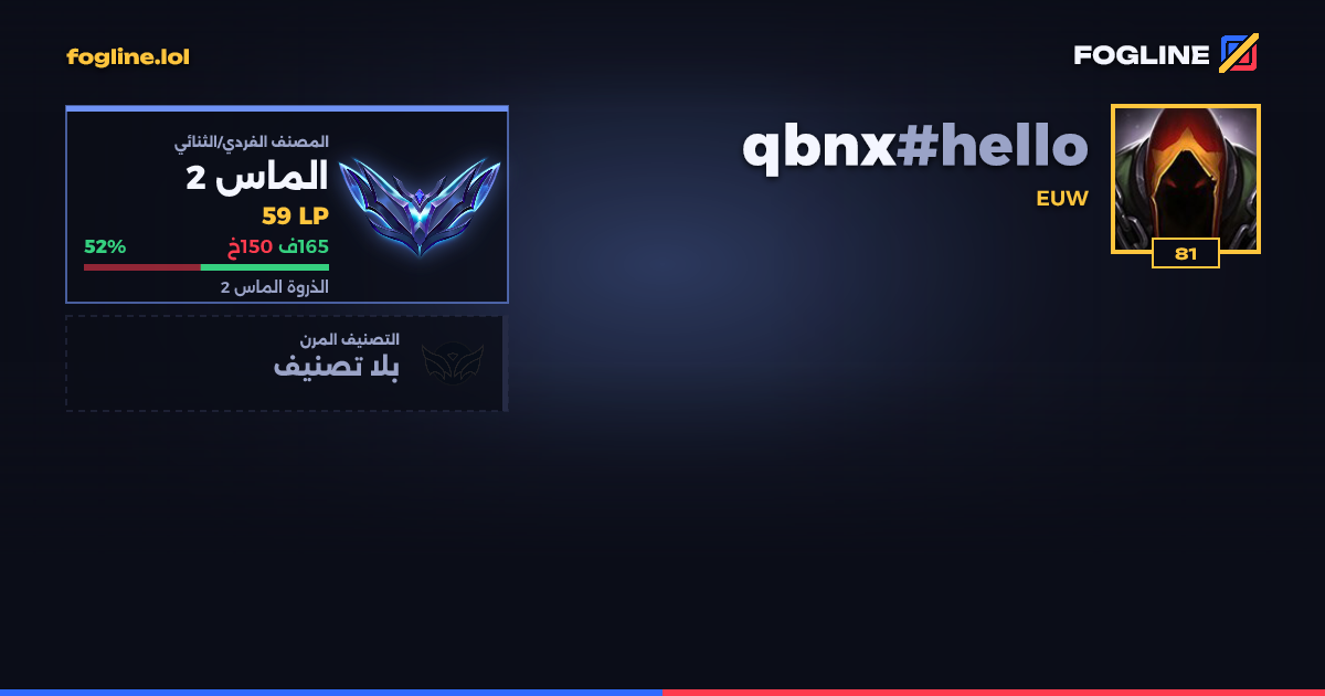 بطاقة المشاركة