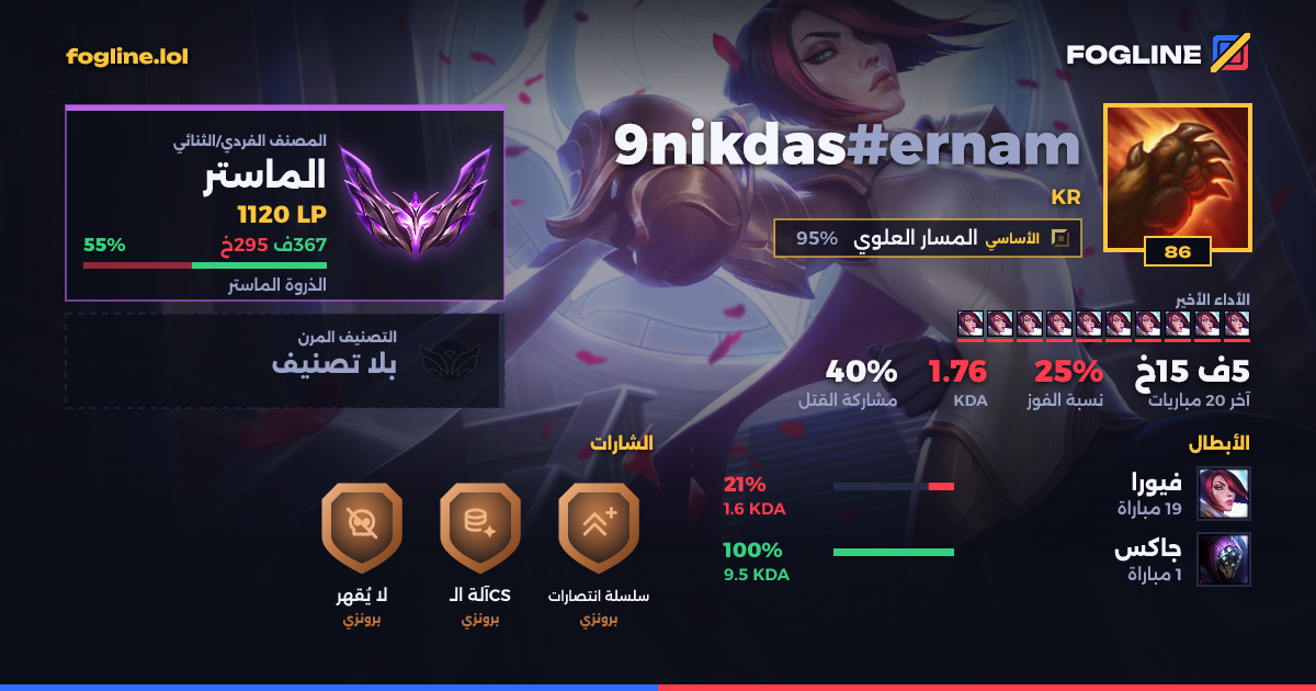 بطاقة المشاركة