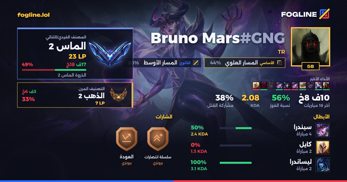 بطاقة المشاركة