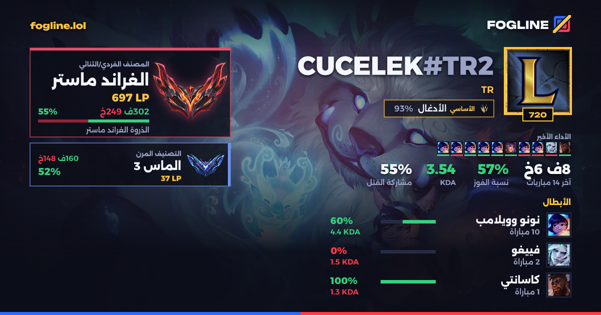 بطاقة المشاركة