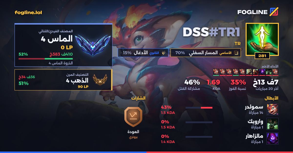بطاقة المشاركة