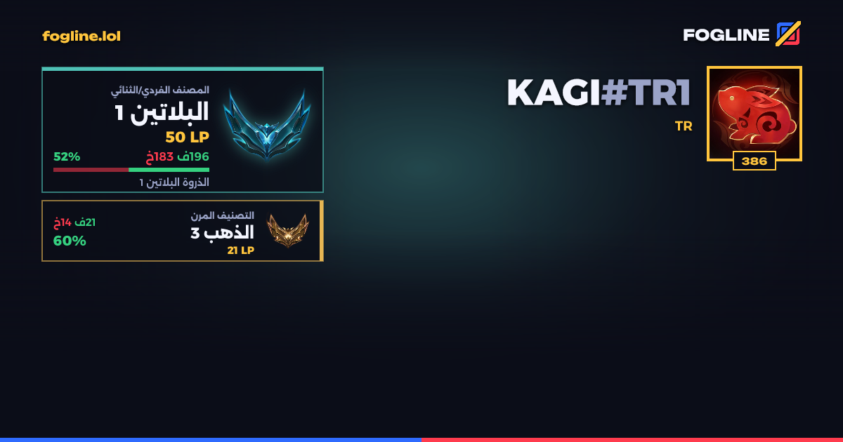 بطاقة المشاركة