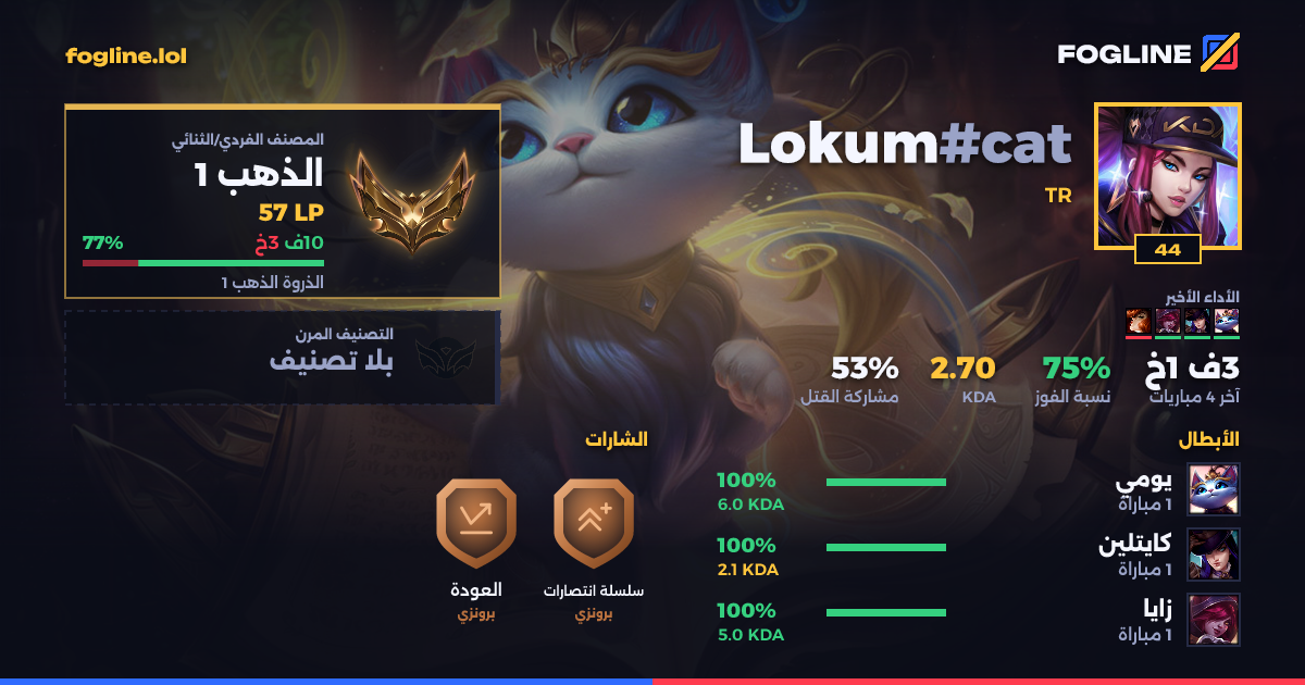 بطاقة المشاركة