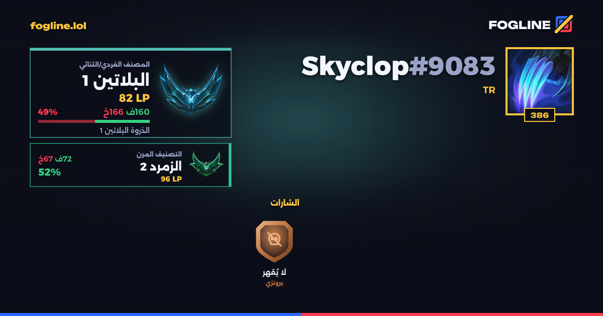 بطاقة المشاركة